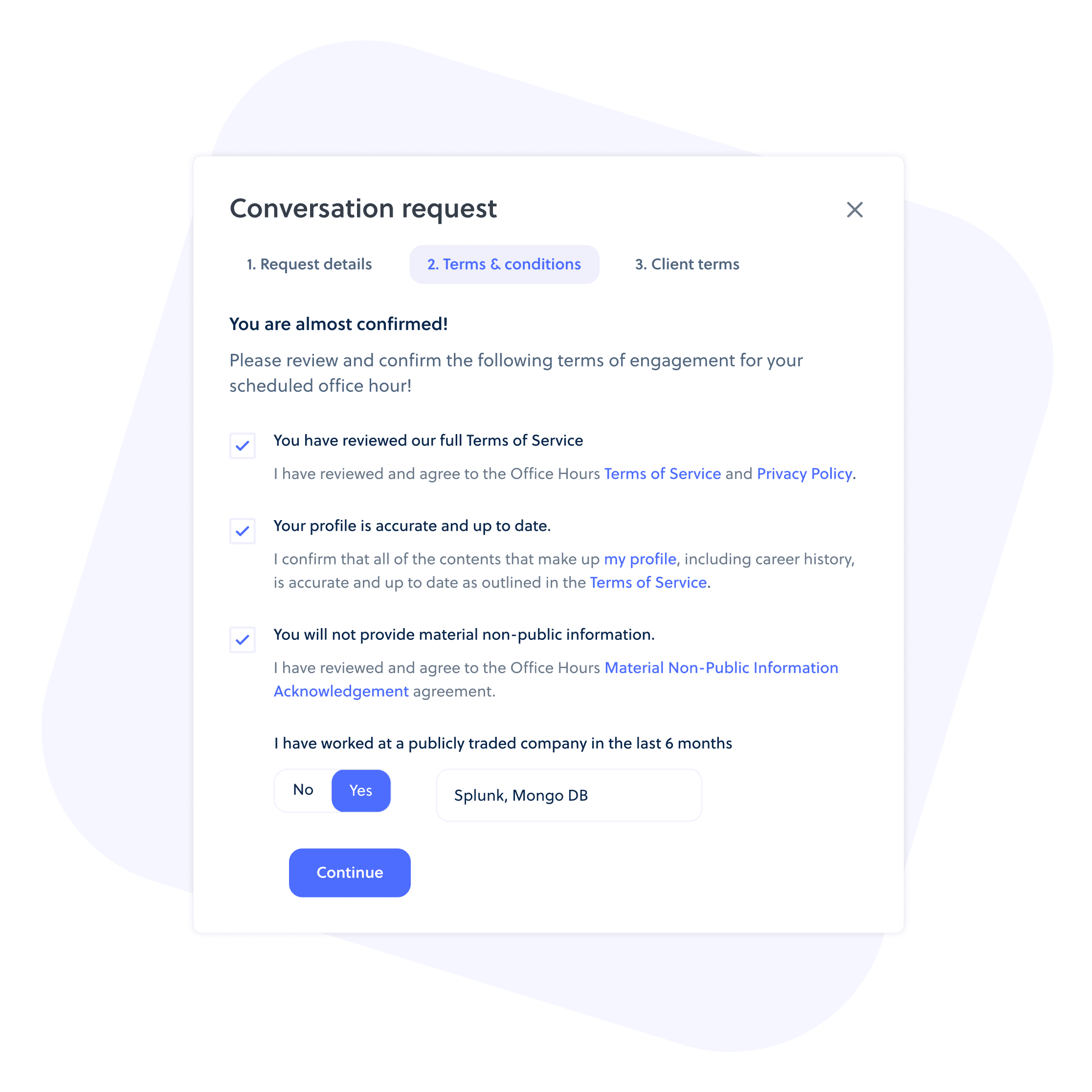 Enterprise-level Compliance product preview